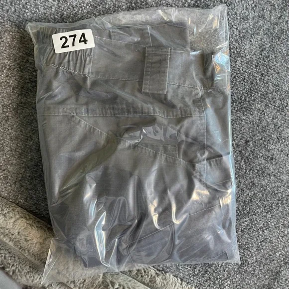 LA Police Gear Mens Tactical Cargo Shorts Charcoal Gray Ripstop XXL 38 Waist - Picture 6 of 6